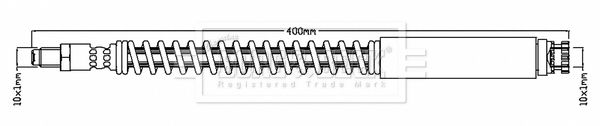 BORG & BECK Pidurivoolik BBH7323